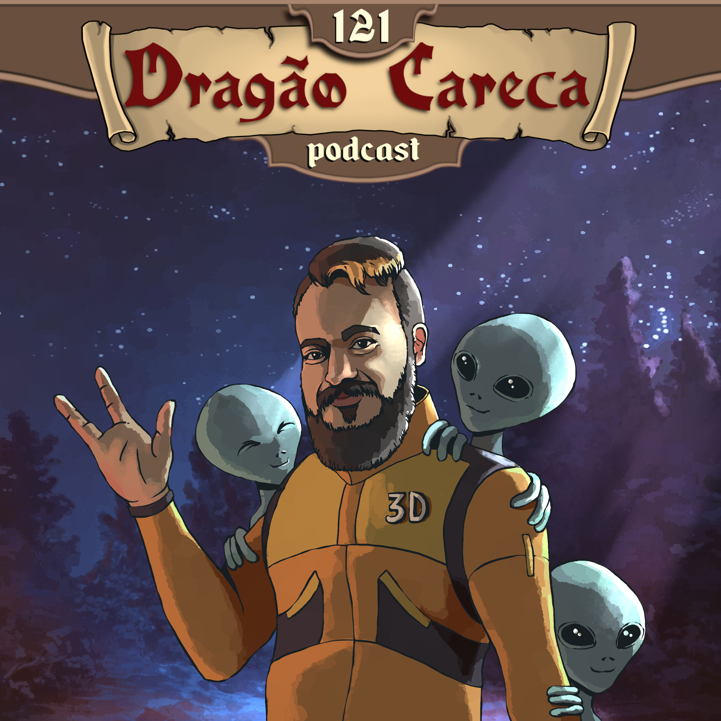 DC 121 - A invasão de Afonso 3D episode artwork