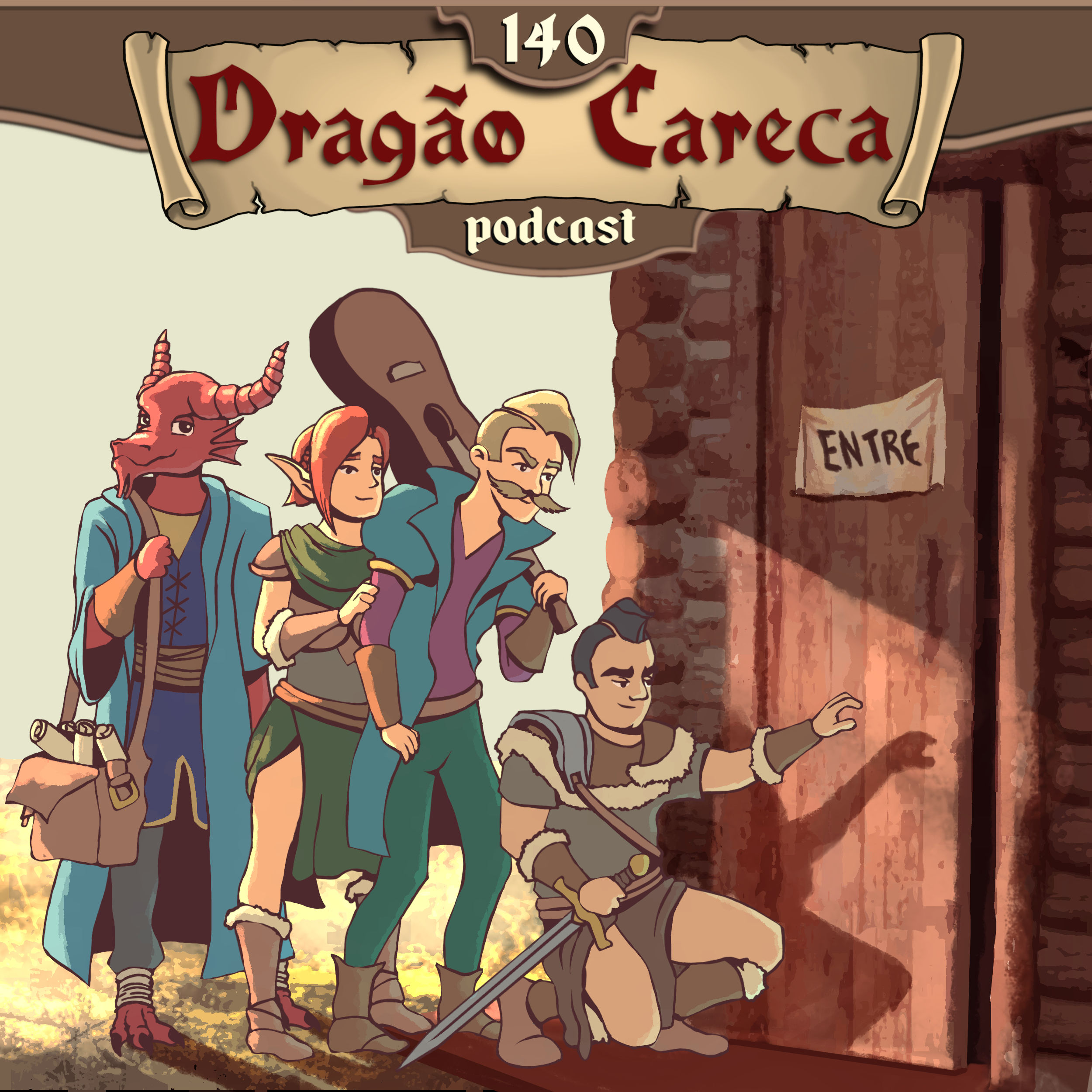 DC 140 - Feliz terceiro Aniversário, Dragão Careca! episode artwork
