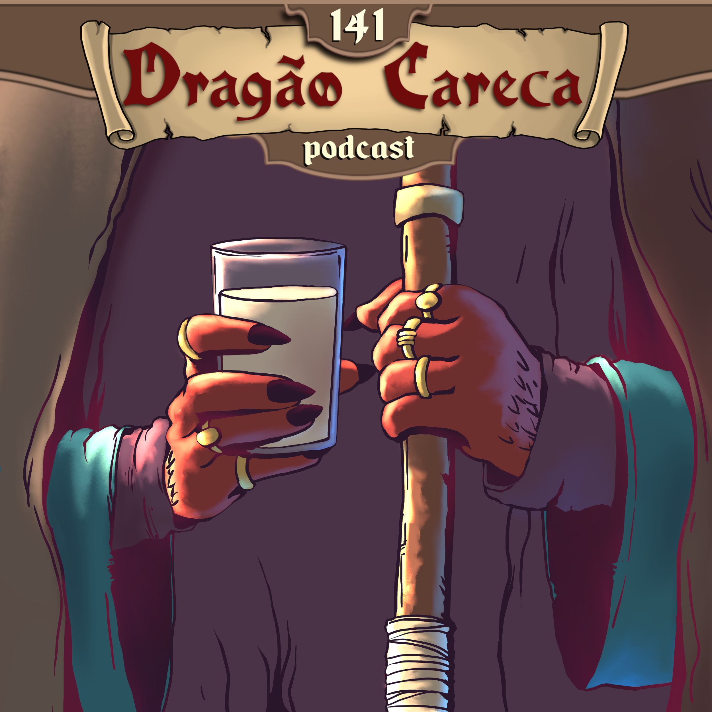 DC 141 - Senhor dos Anéis e os Anéis de Poder do Sr. Contos episode artwork