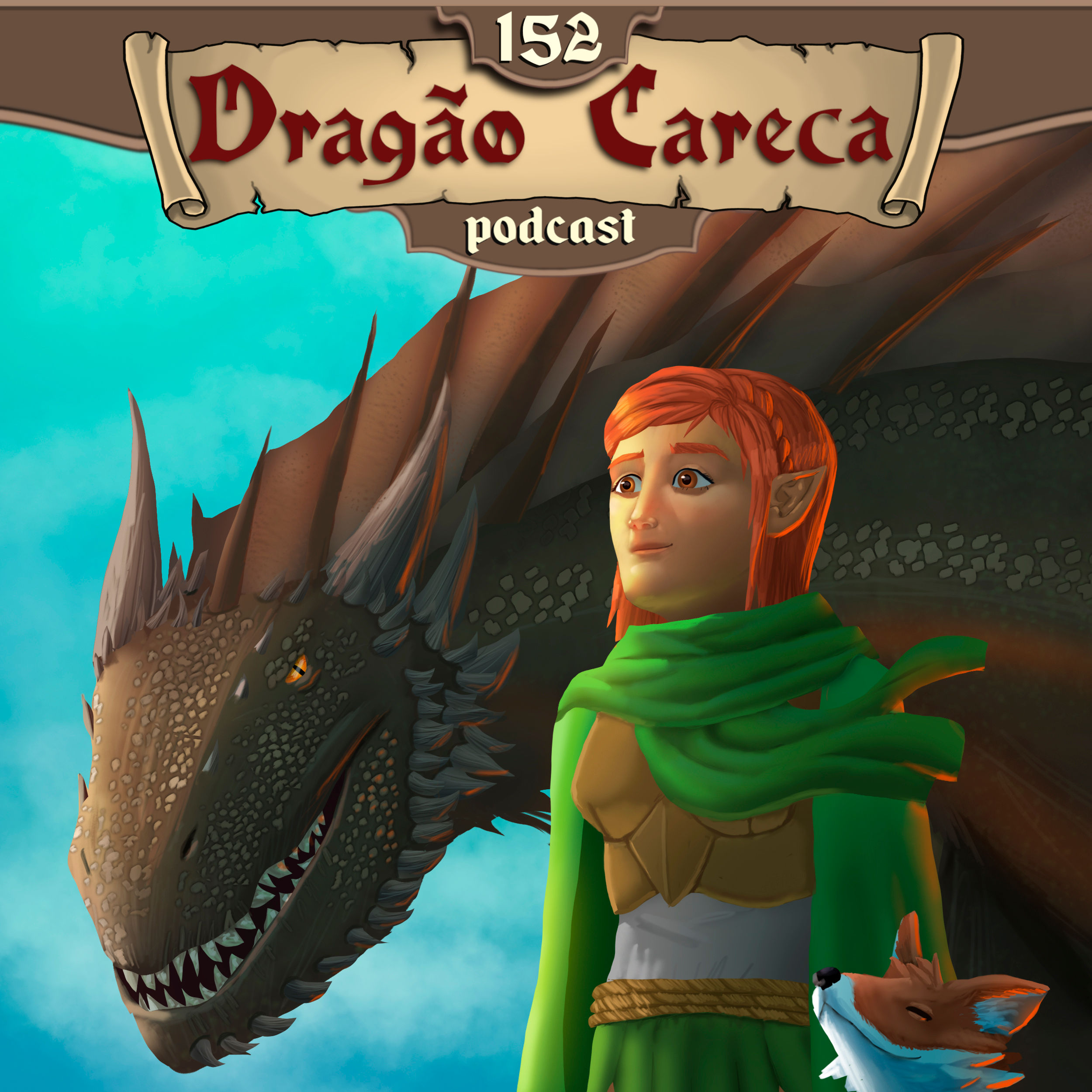 DC 152 - A casa do Dragão Careca episode artwork