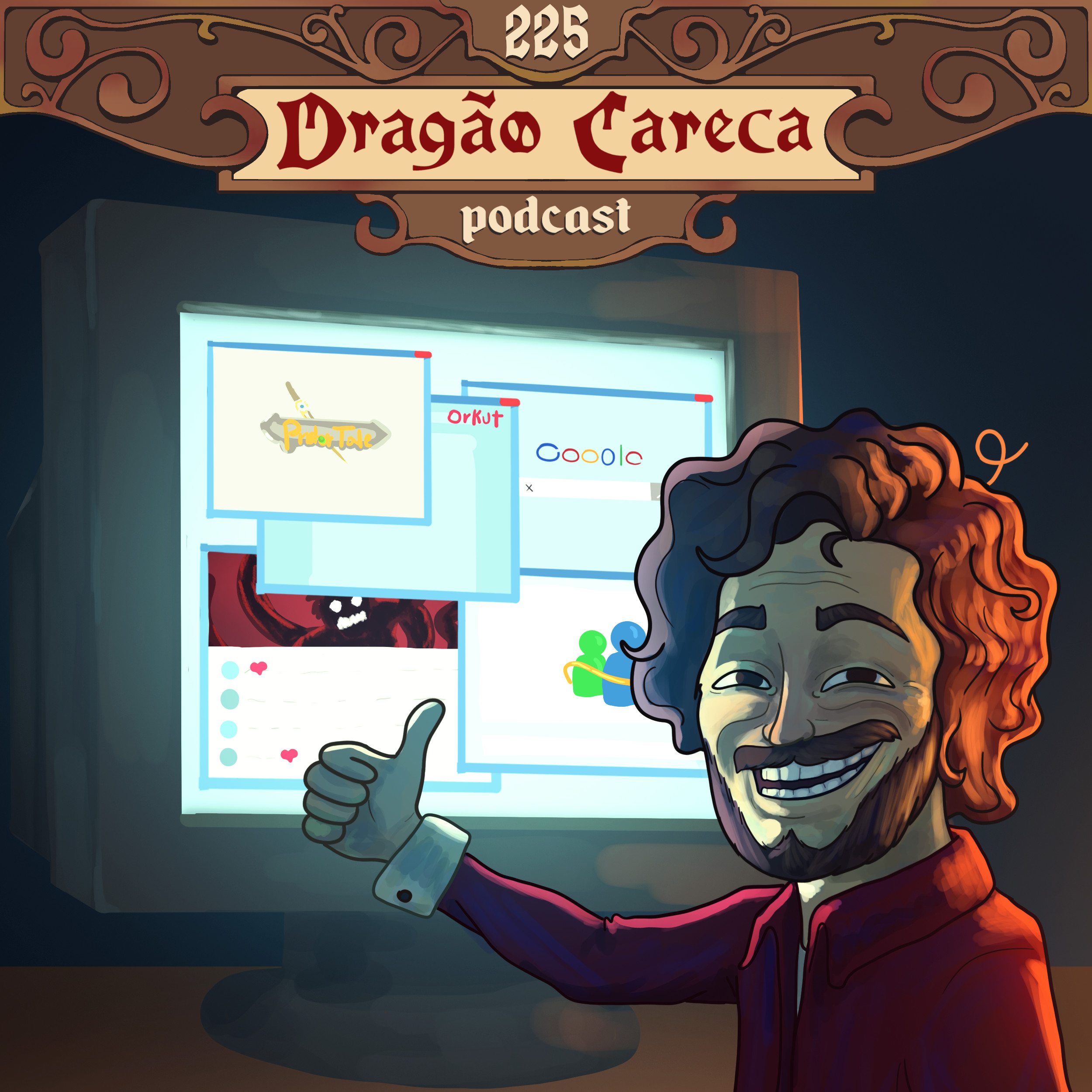 DC 225 - Minha primeira vez (na internet) episode artwork