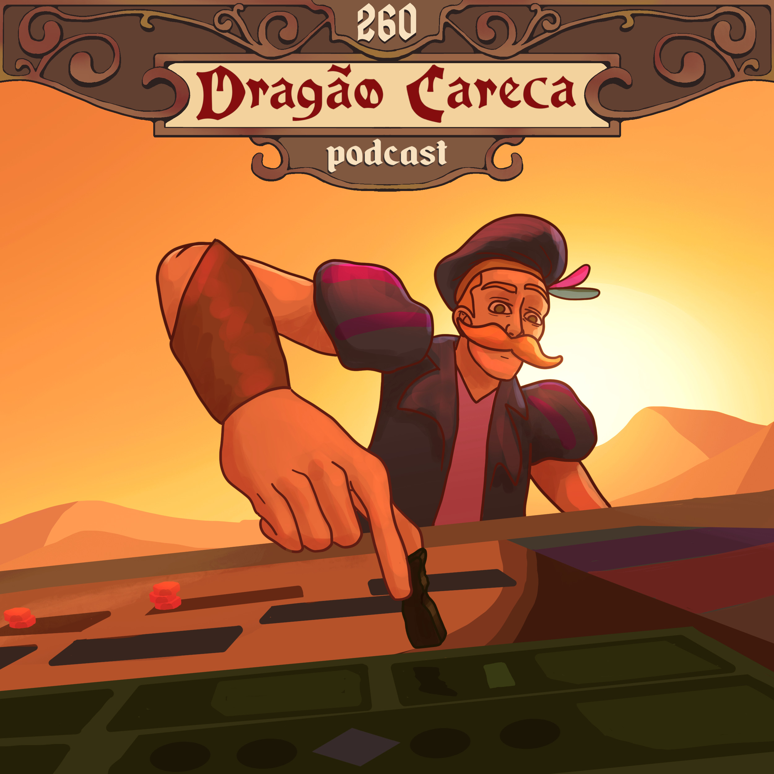DC 260 - Mecânicas de board games: é muito manual! Feat O Guri dos Jogos episode artwork