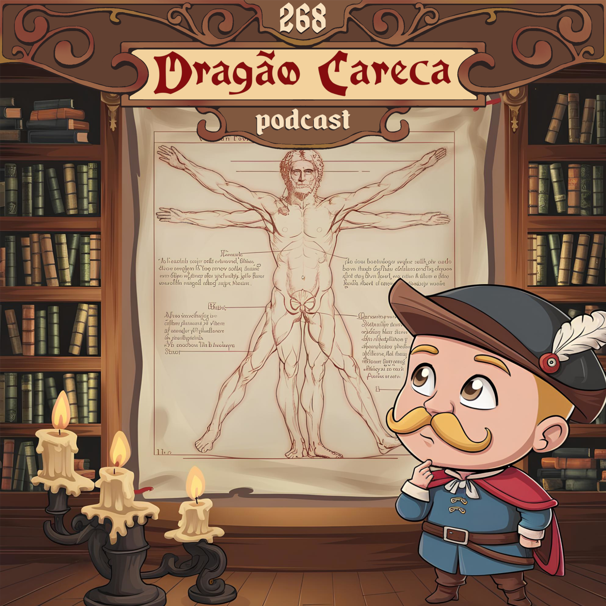DC 268 - Os mistérios do corpo humano episode artwork