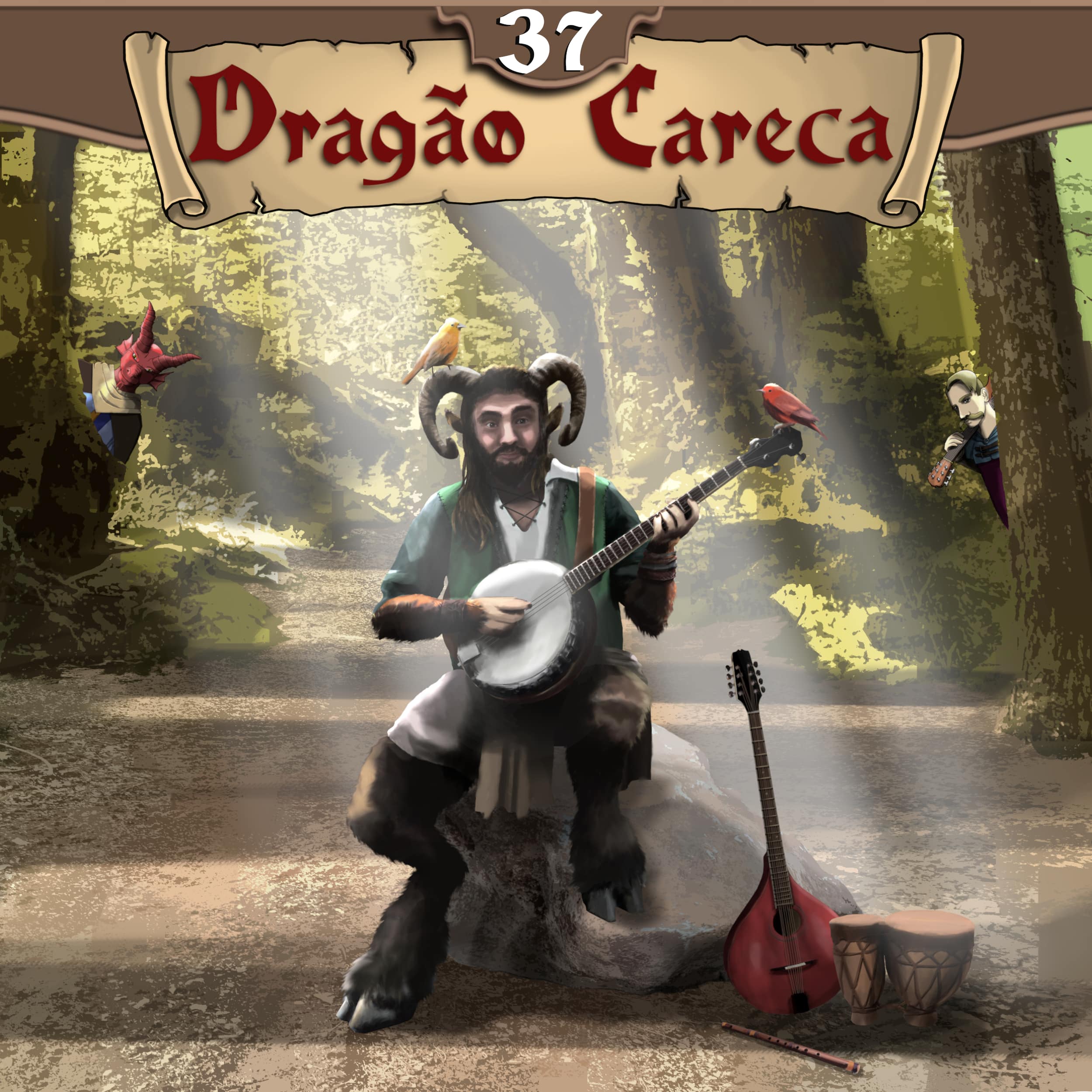 DC 37 - Montando a Ficha - Montando a ficha - Bruno do Tuatha, o músico dos mil instrumentos episode artwork