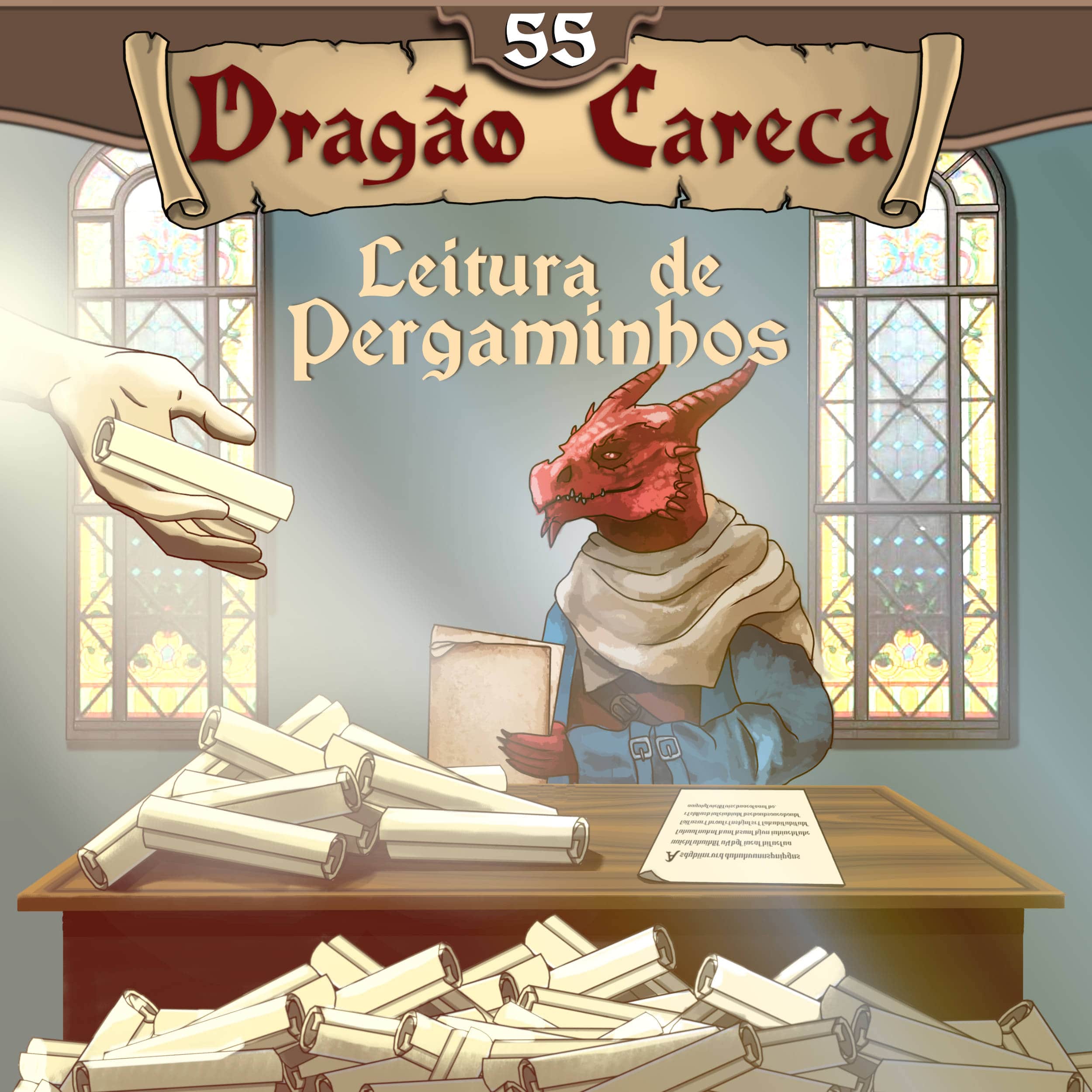 DC 55 - Leitura de pergaminhos episode artwork