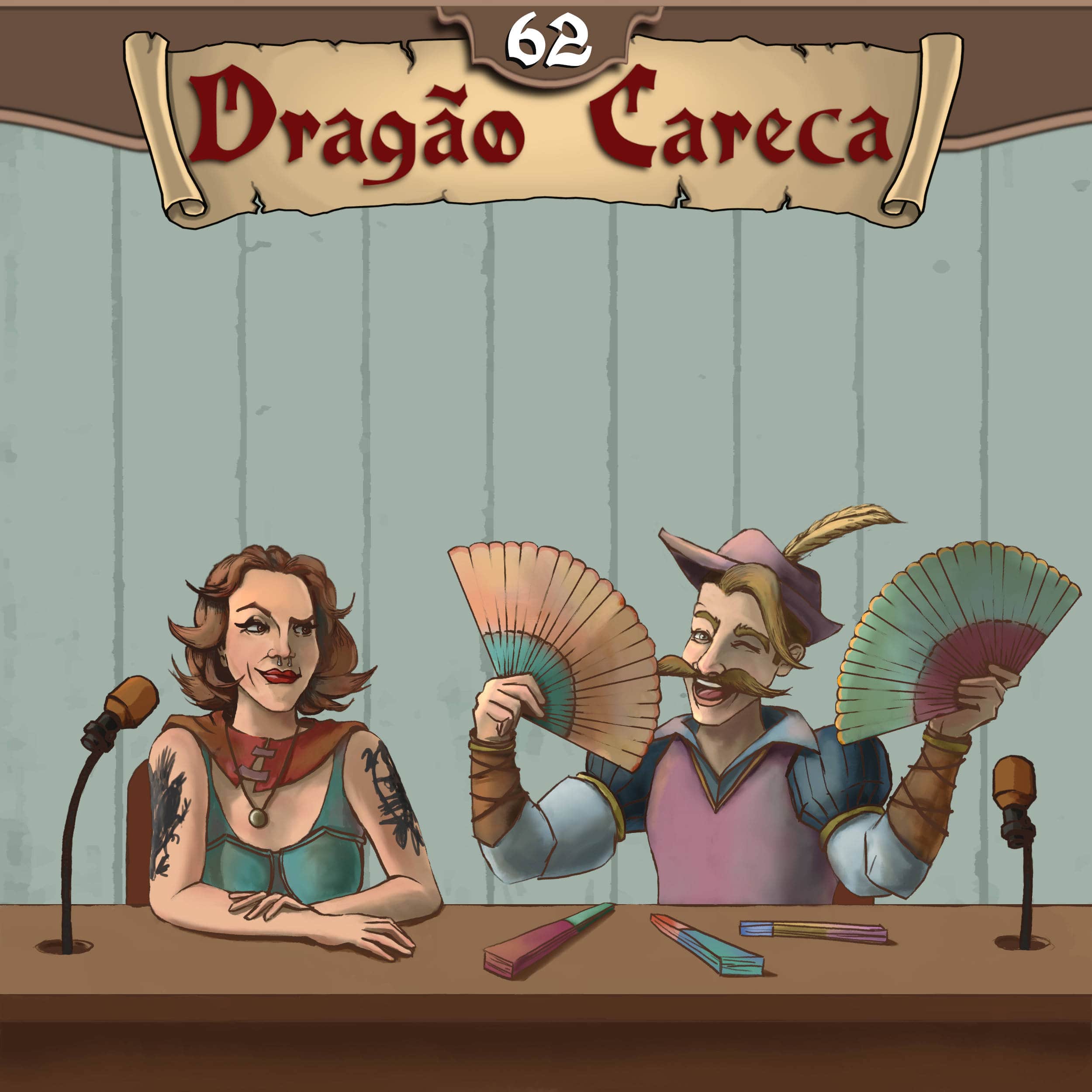 DC 62 - Montando a Ficha - Montando a ficha - Ser podcaster é Ira do! episode artwork