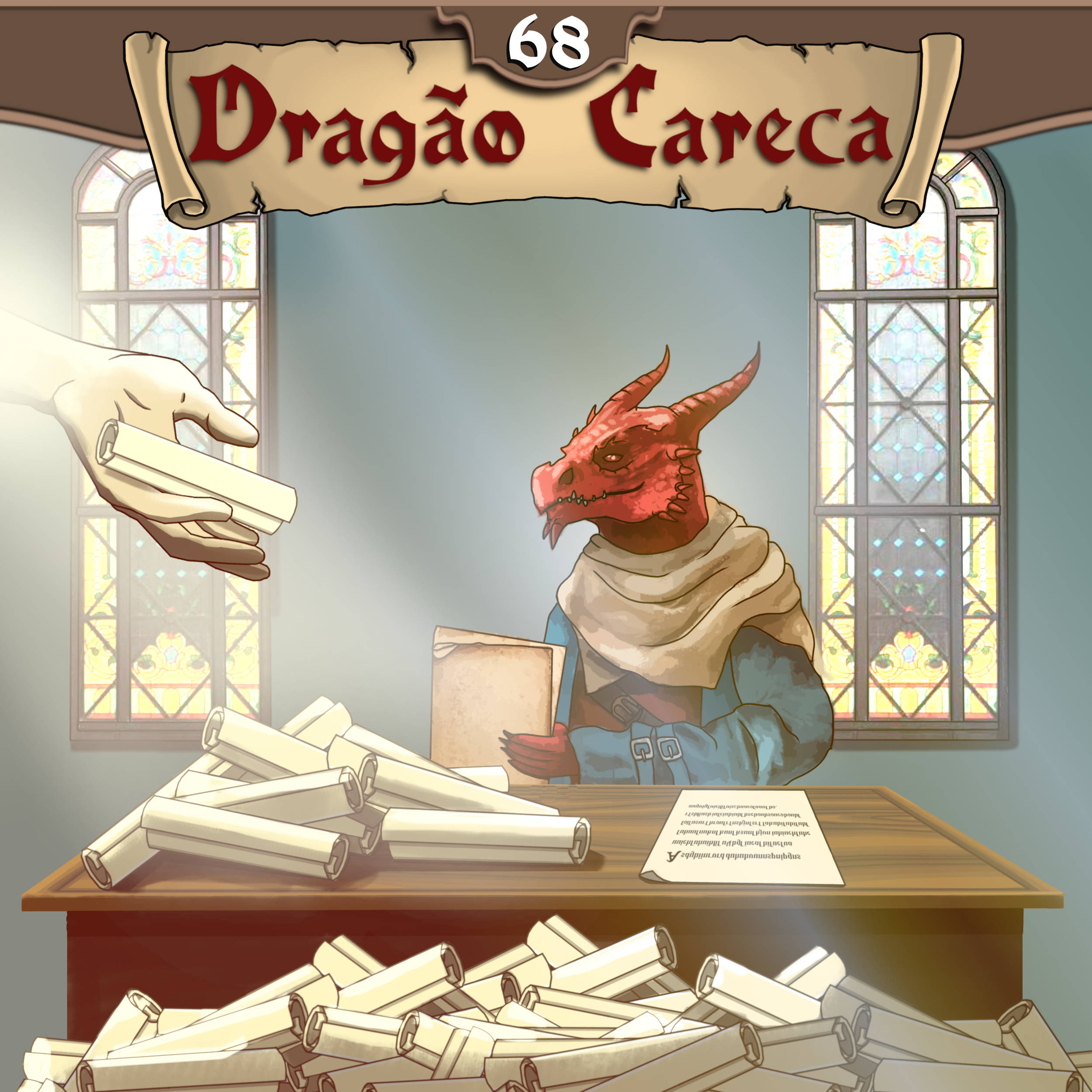 DC 68 - Leitura de pergaminhos - Os 83748 pergaminhos episode artwork